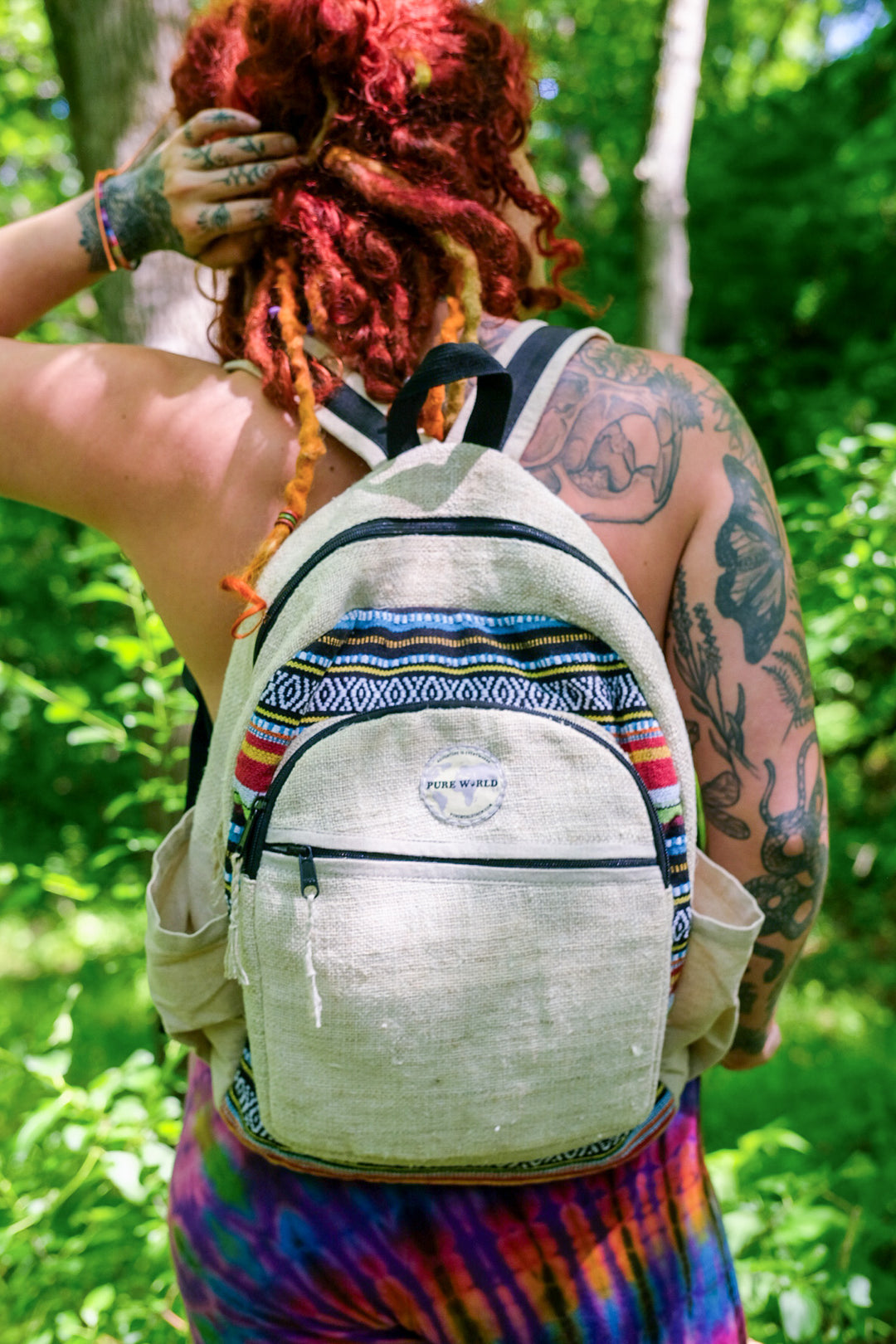 Pure World| Sustainable Hemp Backpacks | Dune – Pure World™ display picture 1