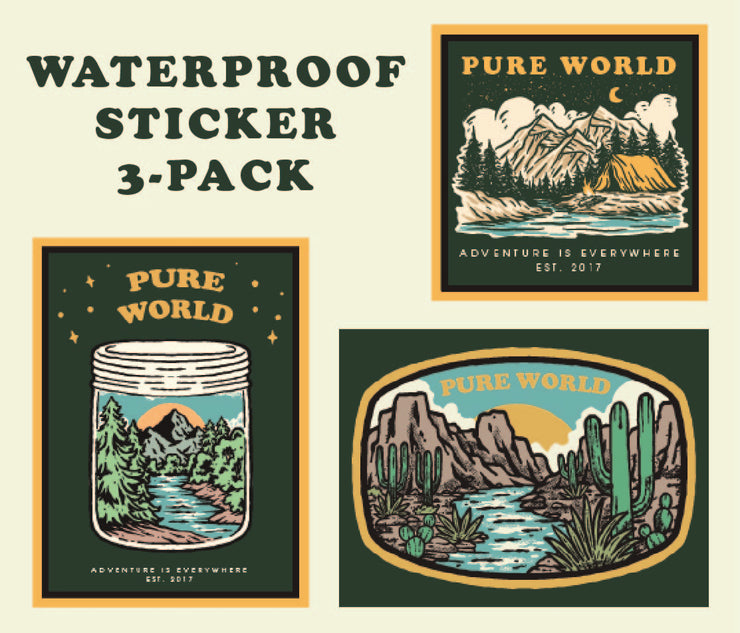 Waterproof Sticker Package
