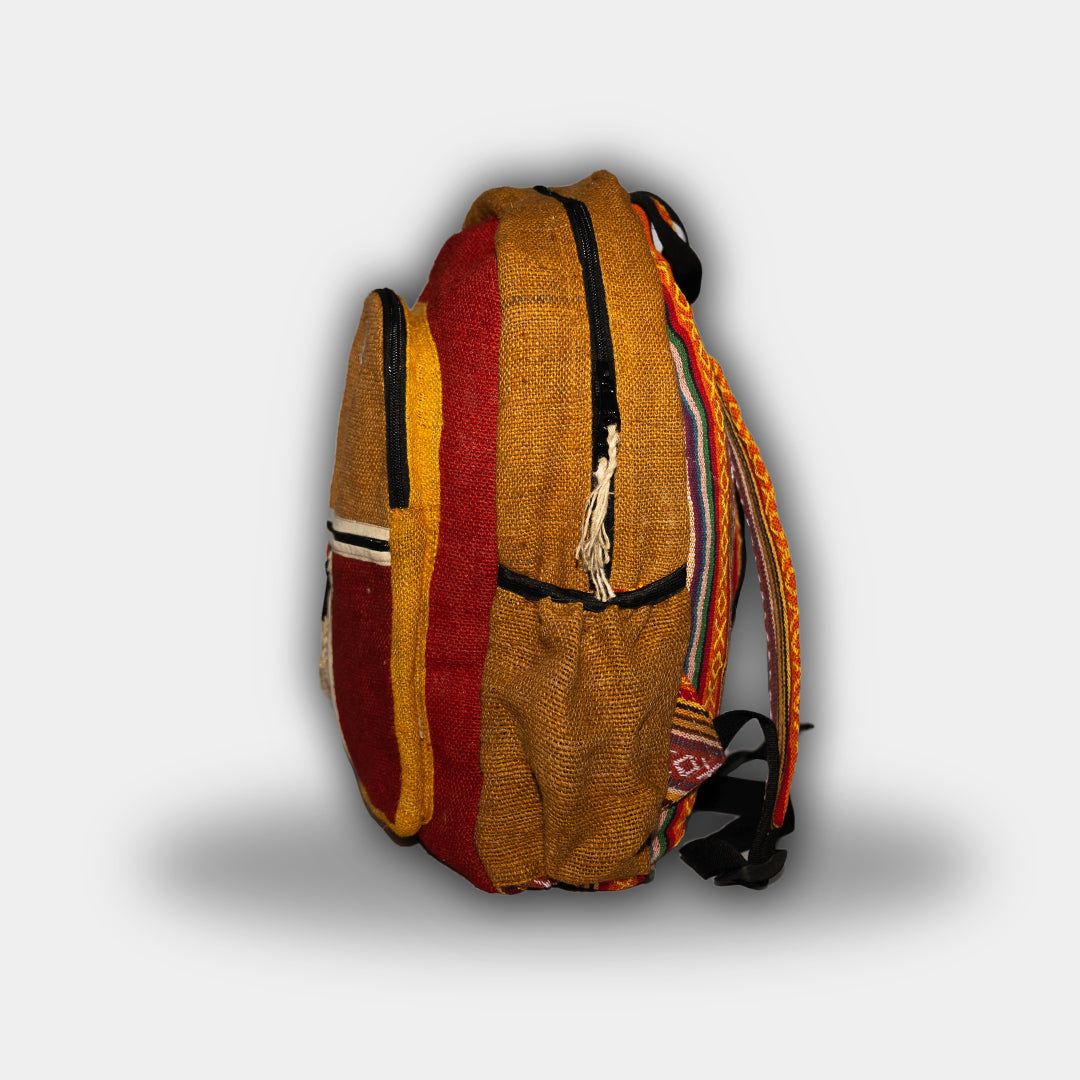 Pure World| Sustainable Hemp Backpacks | Sahara – Pure World™ display picture 2