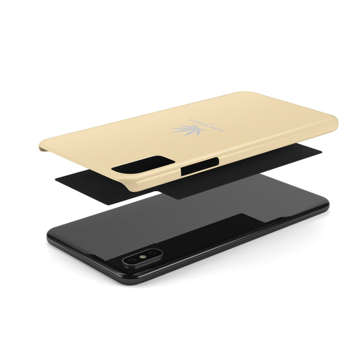 Printify Phone Case Hemp Iphone Case -  Sand pure-world-organic-sustainable-products