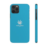 Printify Phone Case iPhone 11 Pro Copy of Hemp Iphone Case -  Blue pure-world-organic-sustainable-products