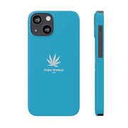 Printify Phone Case iPhone 13 Mini Copy of Hemp Iphone Case -  Blue pure-world-organic-sustainable-products
