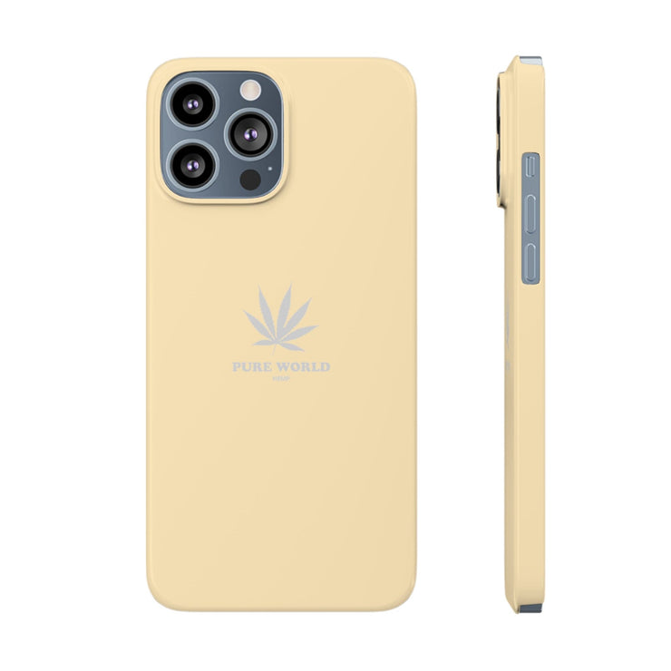 Printify Phone Case iPhone 13 Pro Max Hemp Iphone Case -  Sand pure-world-organic-sustainable-products