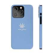 Printify Phone Case iPhone 14 Pro Hemp Iphone Case - Light Blue pure-world-organic-sustainable-products
