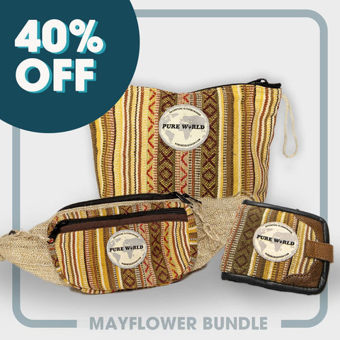 Pure World Backpacks Mayflower Accessory Bundle Pack pure-world-organic-sustainable-products