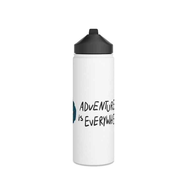 Printify Mug 18oz / White Adventure is everywhere water bottle pure-world-organic-sustainable-products