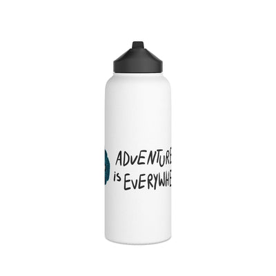 Printify Mug 32oz / White Adventure is everywhere water bottle pure-world-organic-sustainable-products