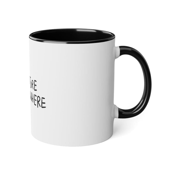 Printify Mug Black / 11oz Pure World Mug - Adventure Is Everywhere pure-world-organic-sustainable-products