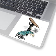 Printify Paper products Surfs Up Sticker pure-world-organic-sustainable-products
