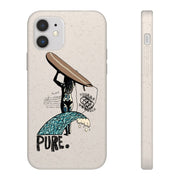 Printify Phone Case iPhone 12 Biodegradable Surfs Up phone case pure-world-organic-sustainable-products