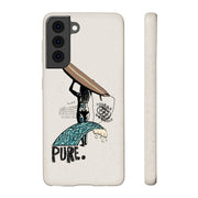 Printify Phone Case Samsung Galaxy S21 Biodegradable Surfs Up phone case pure-world-organic-sustainable-products