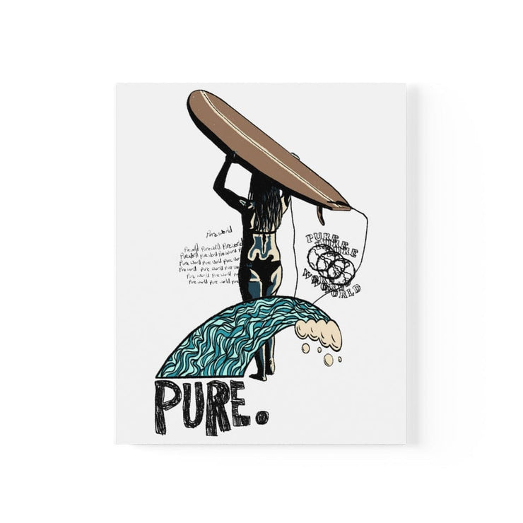 Printify Poster 16" × 20" (Vertical) / Glossy Surfs Up Poster pure-world-organic-sustainable-products