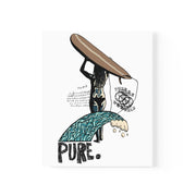 Printify Poster 16" × 20" (Vertical) / Matte Surfs Up Poster pure-world-organic-sustainable-products