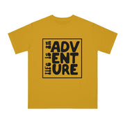 Printify T-Shirt Beehive / L Organic Life is an Adventure T-Shirt pure-world-organic-sustainable-products