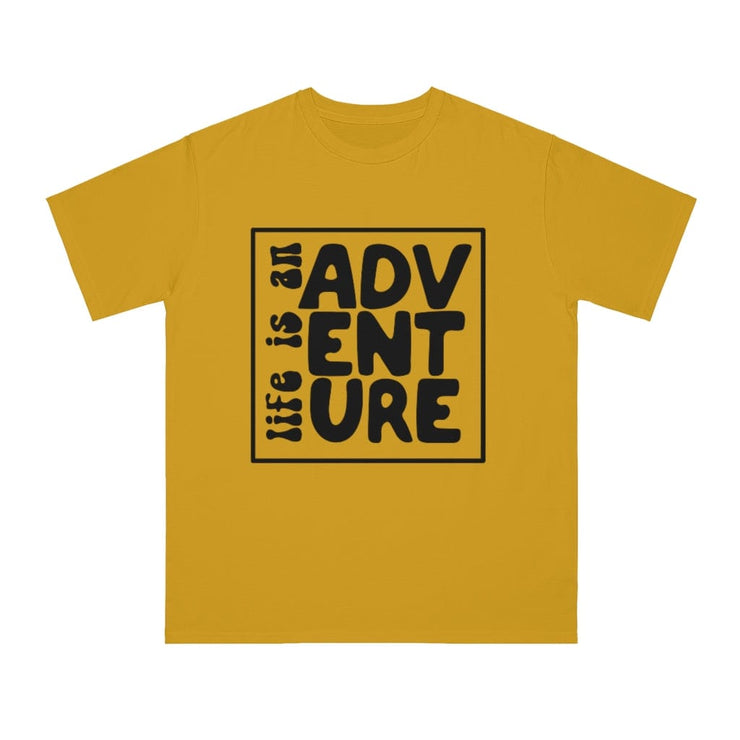 Printify T-Shirt Beehive / L Organic Life is an Adventure T-Shirt pure-world-organic-sustainable-products