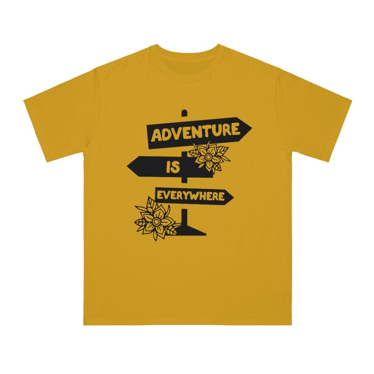Printify T-Shirt Beehive / S Organic Adventure is Everywhere T-Shirt pure-world-organic-sustainable-products