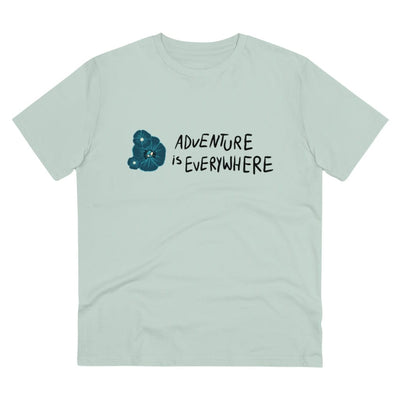 Printify T-Shirt Caribbean Blue / L Adventure is Everywhere T SHIRT pure-world-organic-sustainable-products