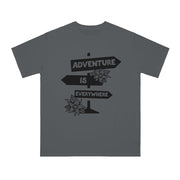 Printify T-Shirt Charcoal / S Organic Adventure is Everywhere T-Shirt pure-world-organic-sustainable-products