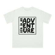 Printify T-Shirt White / S Organic Life is an Adventure T-Shirt pure-world-organic-sustainable-products
