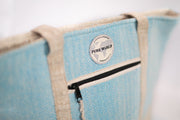 Pure World™ Bermuda Blue Tote Bag pure-world-organic-sustainable-products