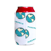 Pure World™ Custom Can Cooler PW Coozie pure-world-organic-sustainable-products