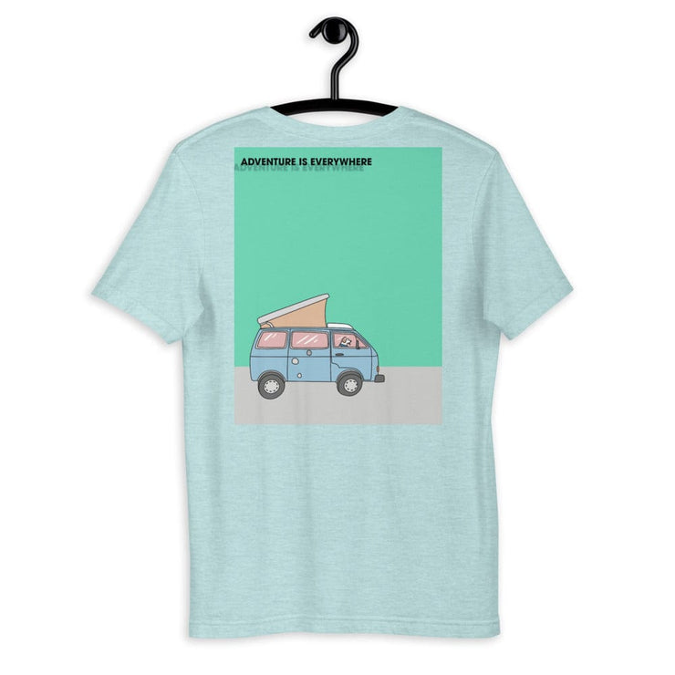 Pure World Heather Prism Ice Blue / XS Pure World Graphic Van Tee pure-world-organic-sustainable-products
