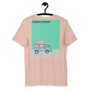 Pure World Heather Prism Peach / XS Pure World Graphic Van Tee pure-world-organic-sustainable-products