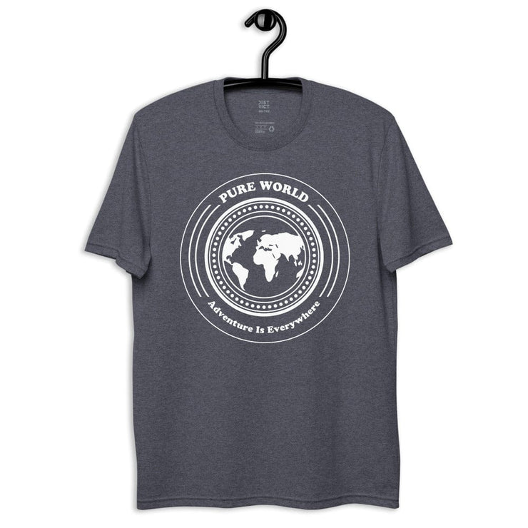 Pure World Heathered Navy / S Pure World Recycled T-shirt pure-world-organic-sustainable-products
