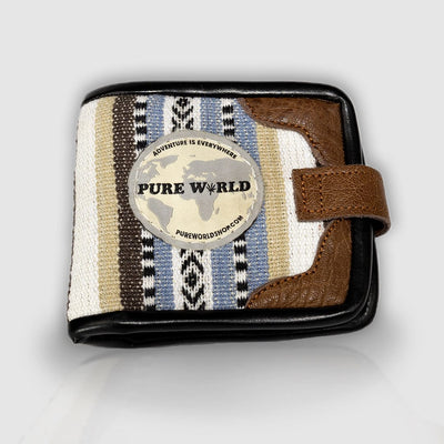 Pure World™ High Tide Bi-fold wallet pure-world-organic-sustainable-products