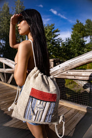 Pure World™ High Tide Drawstring Bag pure-world-organic-sustainable-products