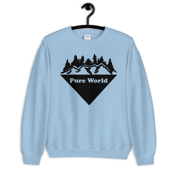 Pure World Light Blue / S Pure World Classic Crew Neck pure-world-organic-sustainable-products