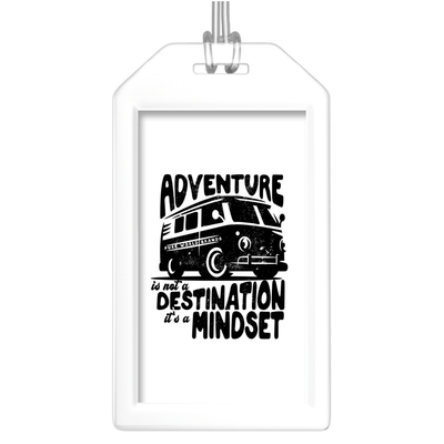 Pure World™ Metallic Paper Adventure is a Mindset Luggage Tags pure-world-organic-sustainable-products