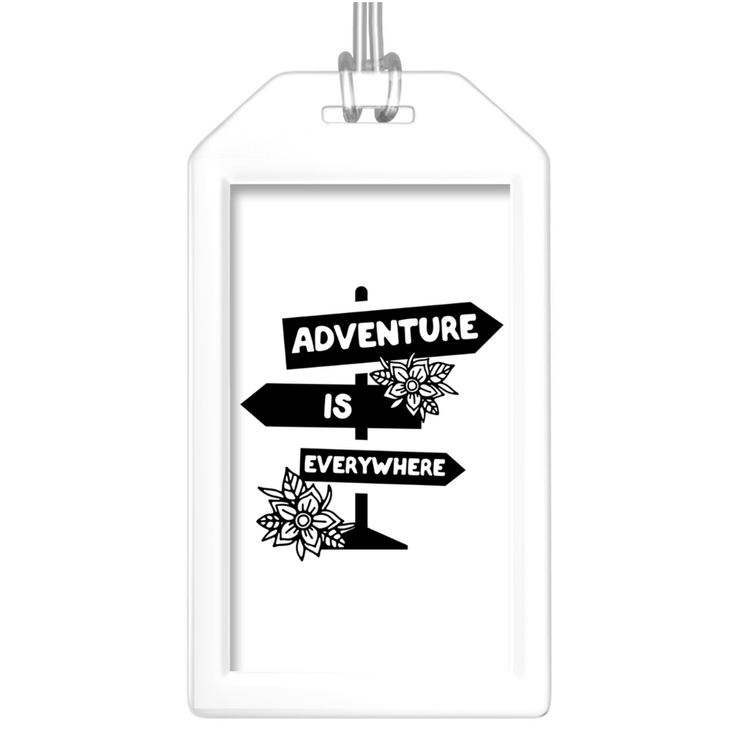 Pure World™ Metallic Paper Adventure Is Everywhere Luggage Tags pure-world-organic-sustainable-products