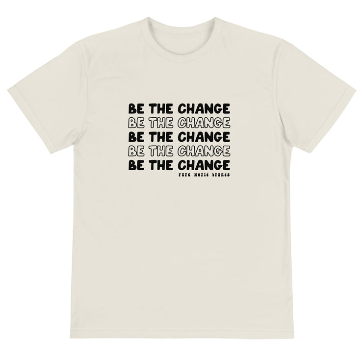 Pure World™ Natural / S BE THE CHANGE Sustainable T-Shirt pure-world-organic-sustainable-products