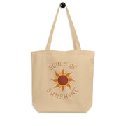 Pure World™ Oyster Souls of Sunshine Eco Tote Bag pure-world-organic-sustainable-products
