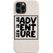 Pure World™ Premium Matte Bio Case / iPhone 12 Pro Max Life is an Adventure IPhone case pure-world-organic-sustainable-products