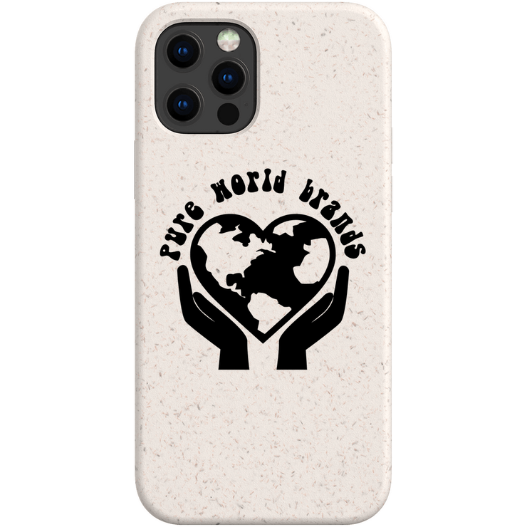 Pure World™ Premium Matte Bio Case / iPhone 12 Pro Pure World Heart IPhone case pure-world-organic-sustainable-products