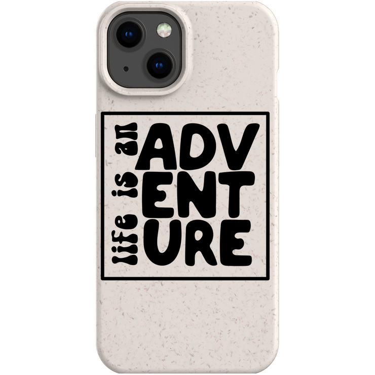 Pure World™ Premium Matte Bio Case / iPhone 13 Life is an Adventure IPhone case pure-world-organic-sustainable-products