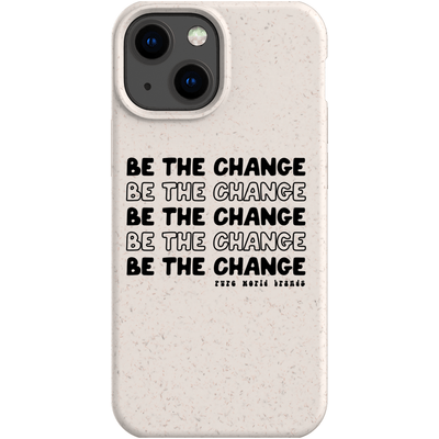Pure World™ Premium Matte Bio Case / iPhone 13 Mini Be the Change IPhone case pure-world-organic-sustainable-products