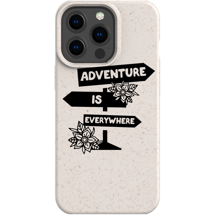 Pure World™ Premium Matte Bio Case / iPhone 13 Pro Adventure is Everywhere Iphone case pure-world-organic-sustainable-products