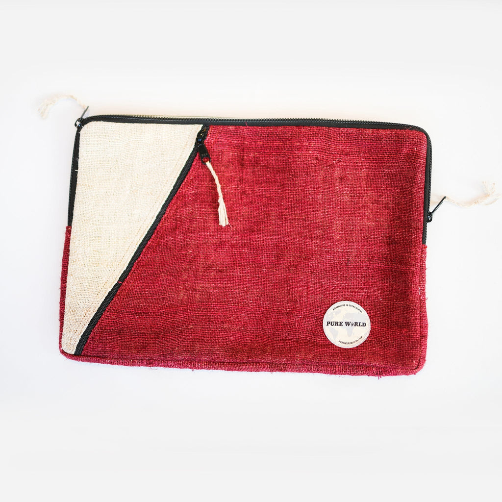 Pure World Sustainable Laptop Sleeves Rosewood Laptop Sleeve Pure World