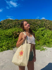 Pure World™ Souls of Sunshine Eco Tote Bag pure-world-organic-sustainable-products