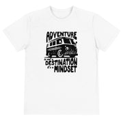 Pure World™ White / S Adventure is a Destination Sustainable T-Shirt pure-world-organic-sustainable-products